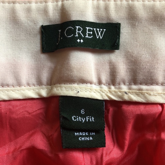J Crew City Fit Skimmer wool blend pants sz6 - Picture 9 of 12